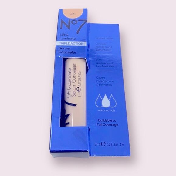No7 Lift & Luminate Serum Concealer Light - Picture 2 of 7
